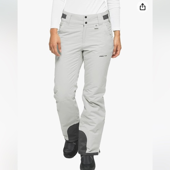 Arctix Pants - Women’s Light Gray Adjustable Snowpants Large